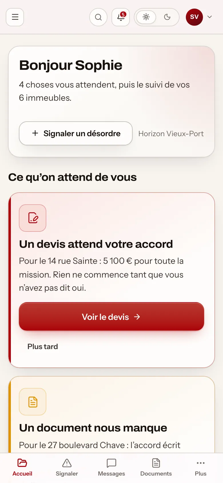Portail syndic sur téléphone : ce qu’on attend de vous